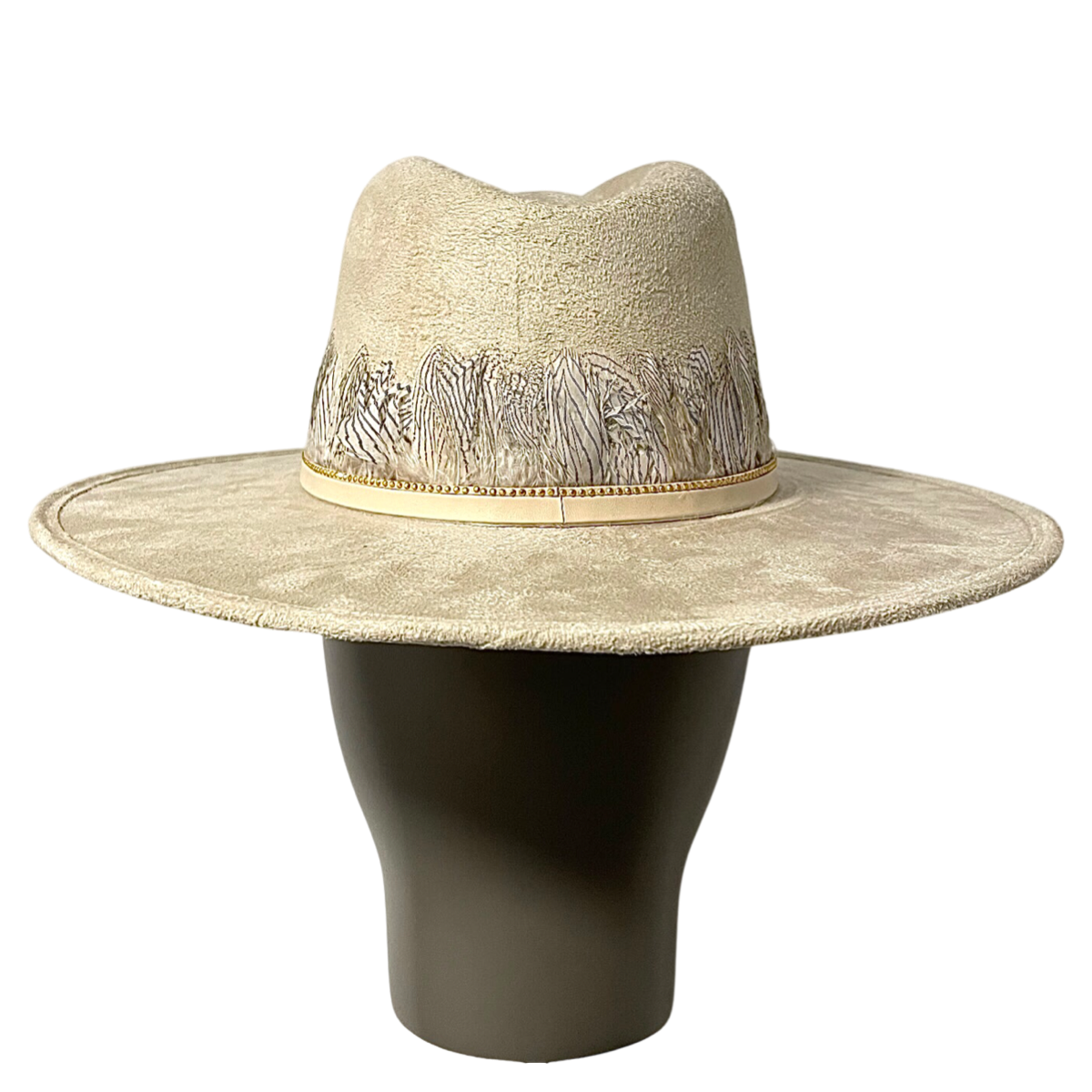 Suede Fedora Hat