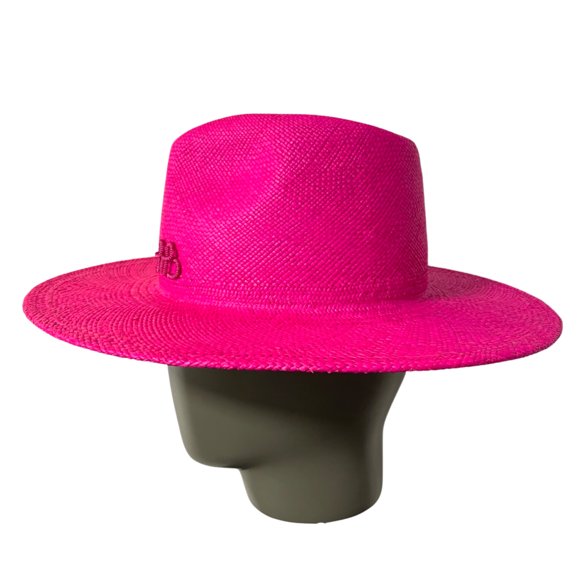 Monogram-embellished Fedora Hat