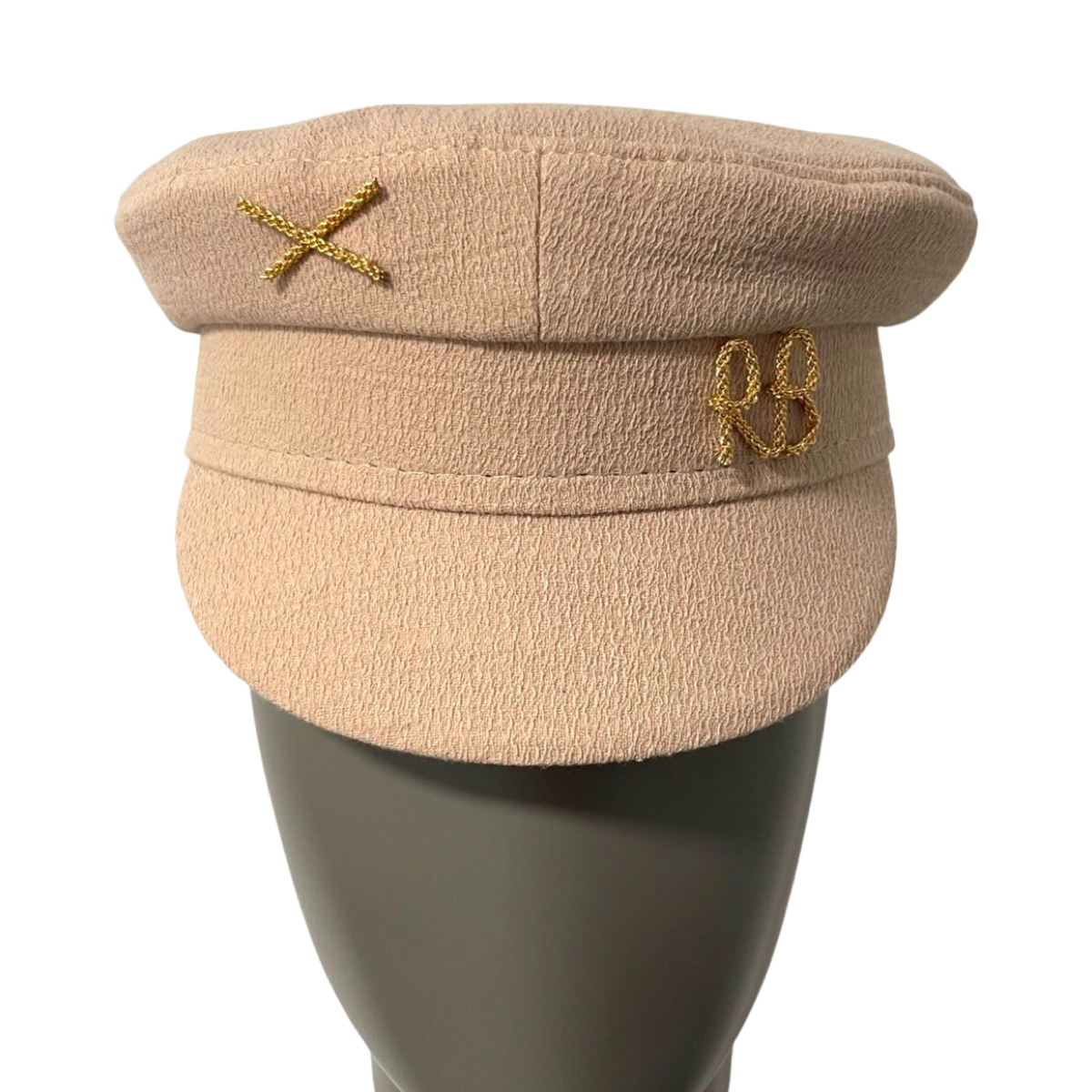 Monogram-embellished Baker Boy Cap