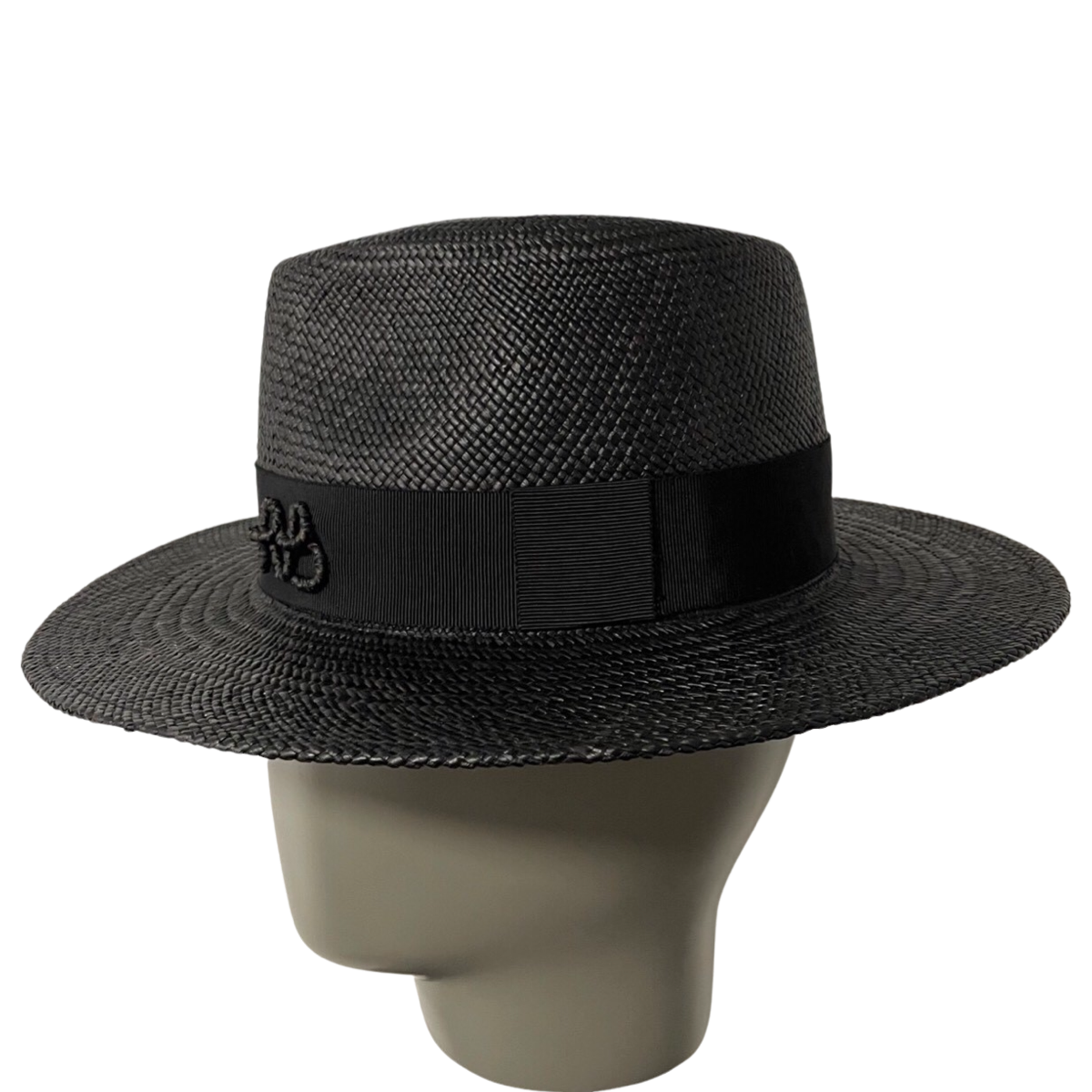 Monogram-embellished Fedora Hat