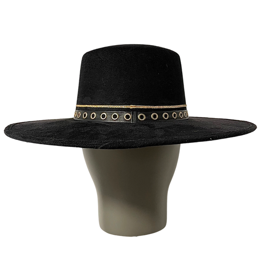 Suede Fedora Hat