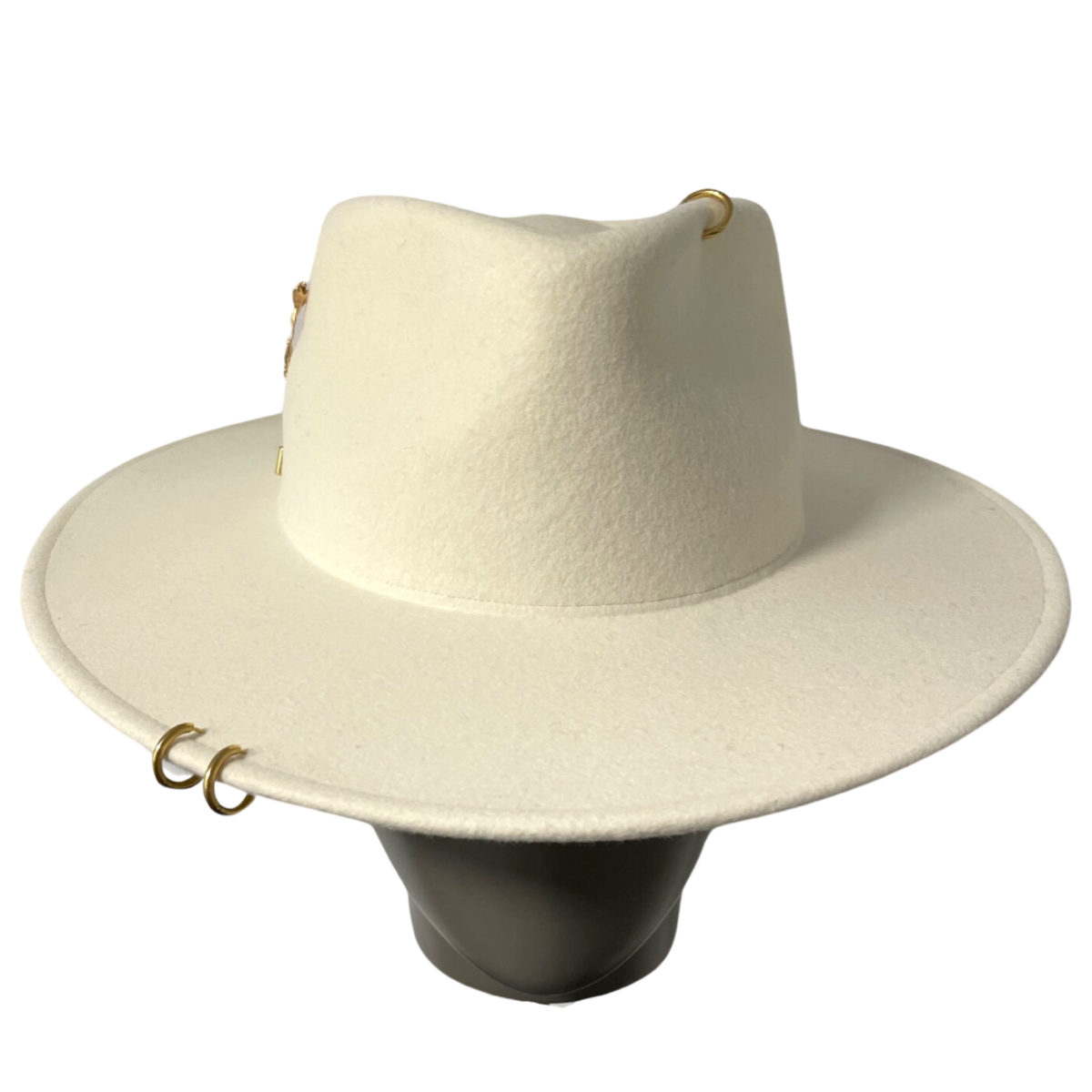 Gold details Fedora Hat