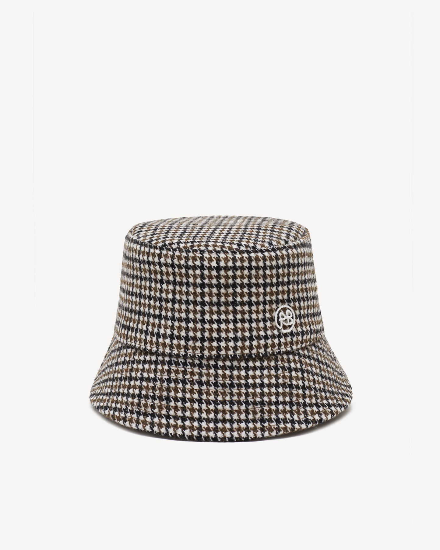 Houndstooth bucket hat