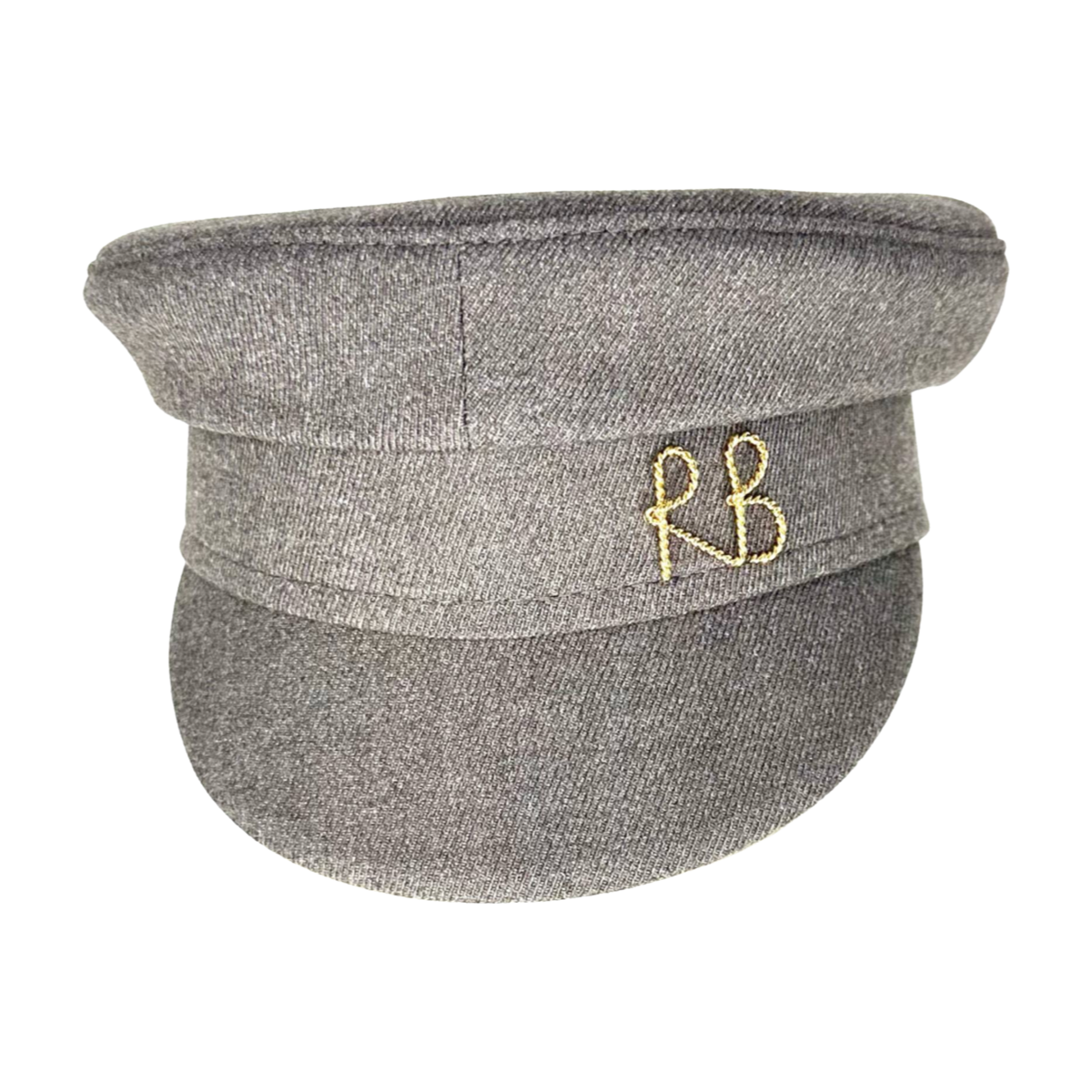 Logo Plaque Cotton-Blend Baker Boy Cap