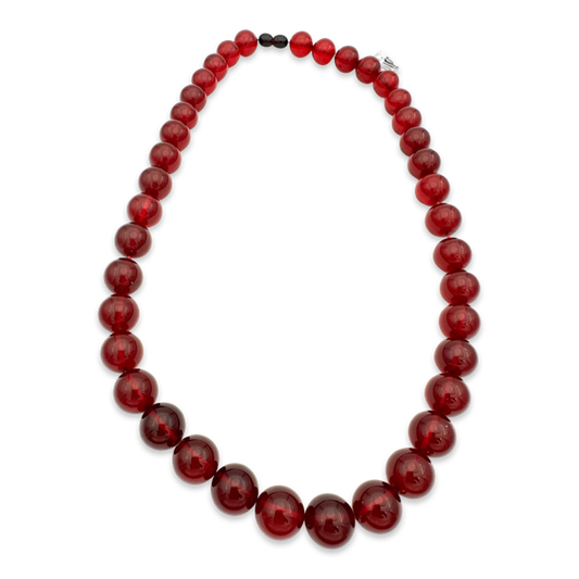 Red Amber necklace