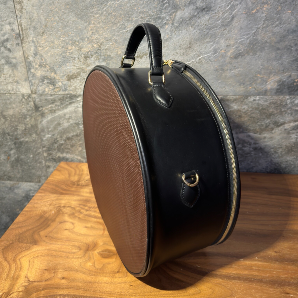 Leather Hat Travel bag