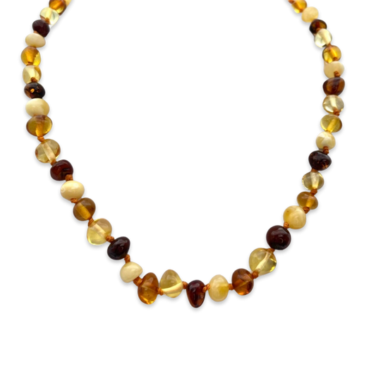 Baby amber beads