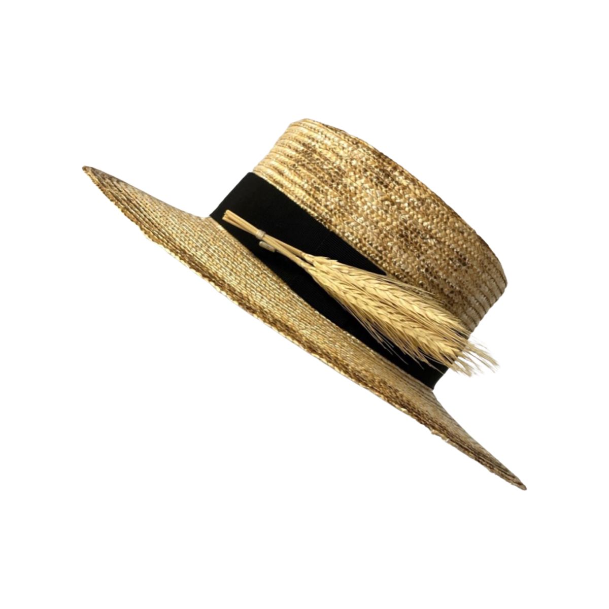 Straw Boater Hat