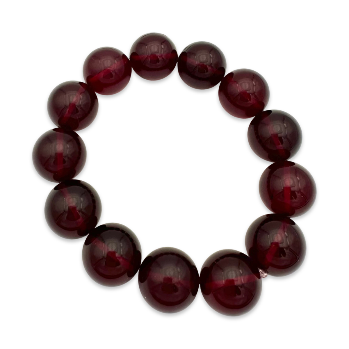 Red amber bracelet