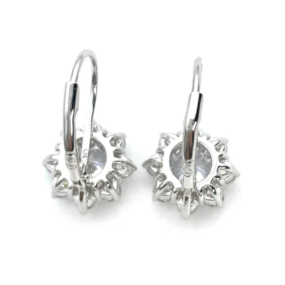 Flower Silver Earrings