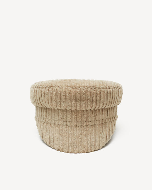 Corduroy cap