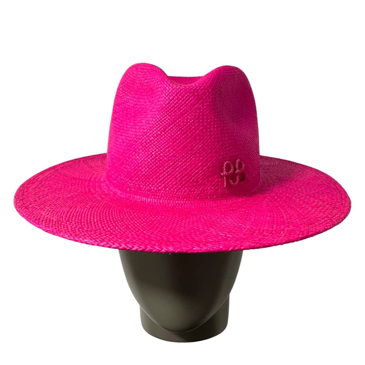 Monogram-embellished Fedora Hat