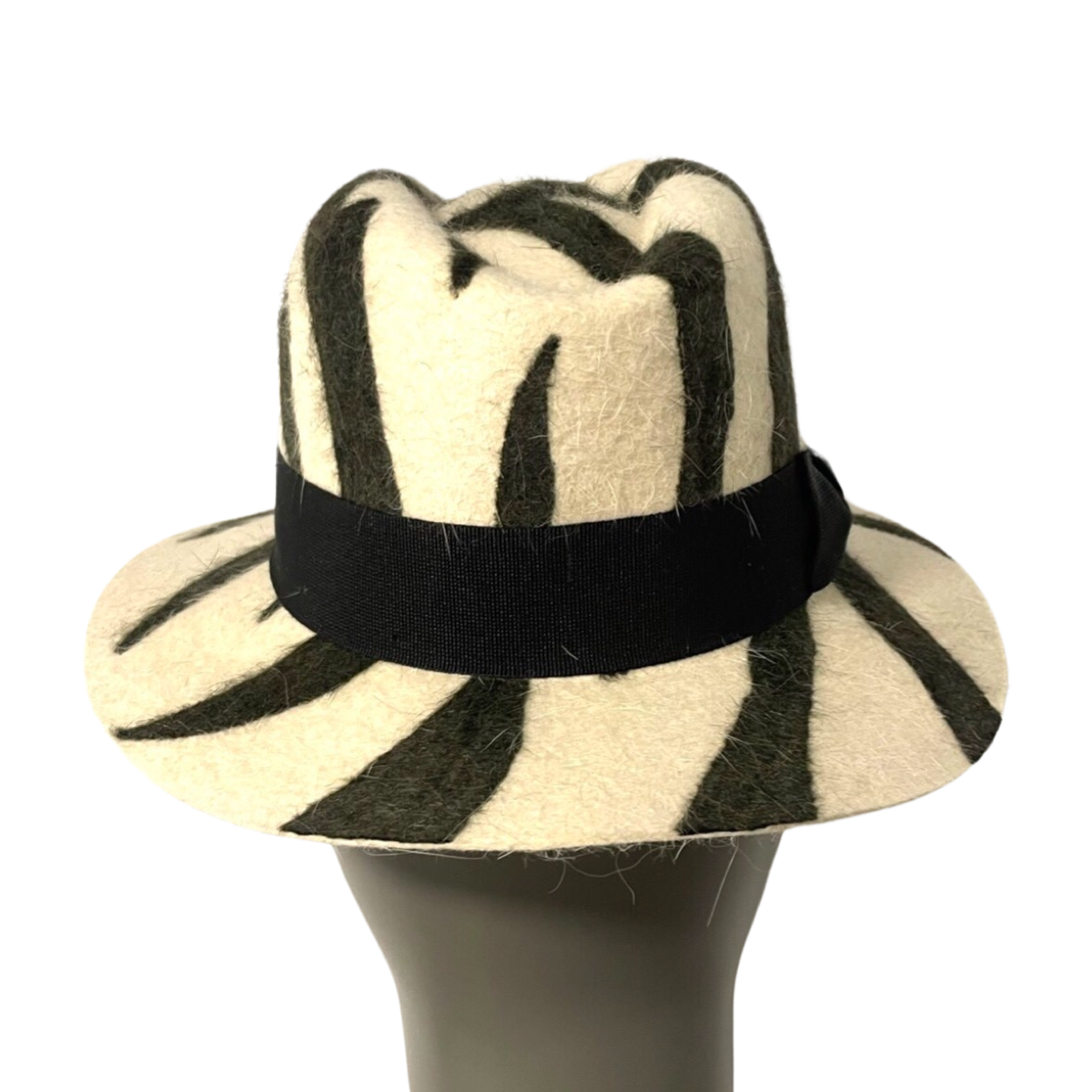 Zebra Fedora Hat