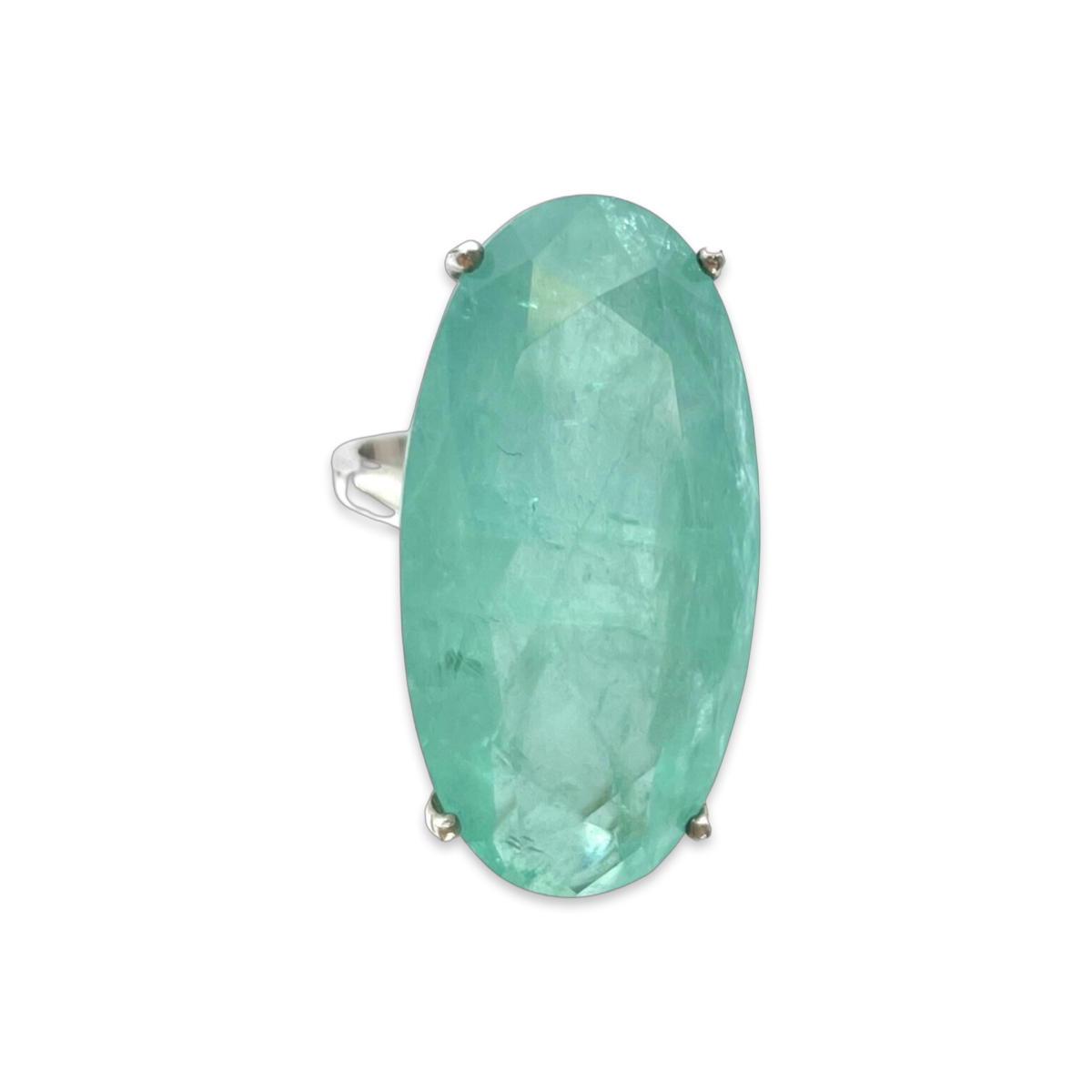 Silver ring Paraiba