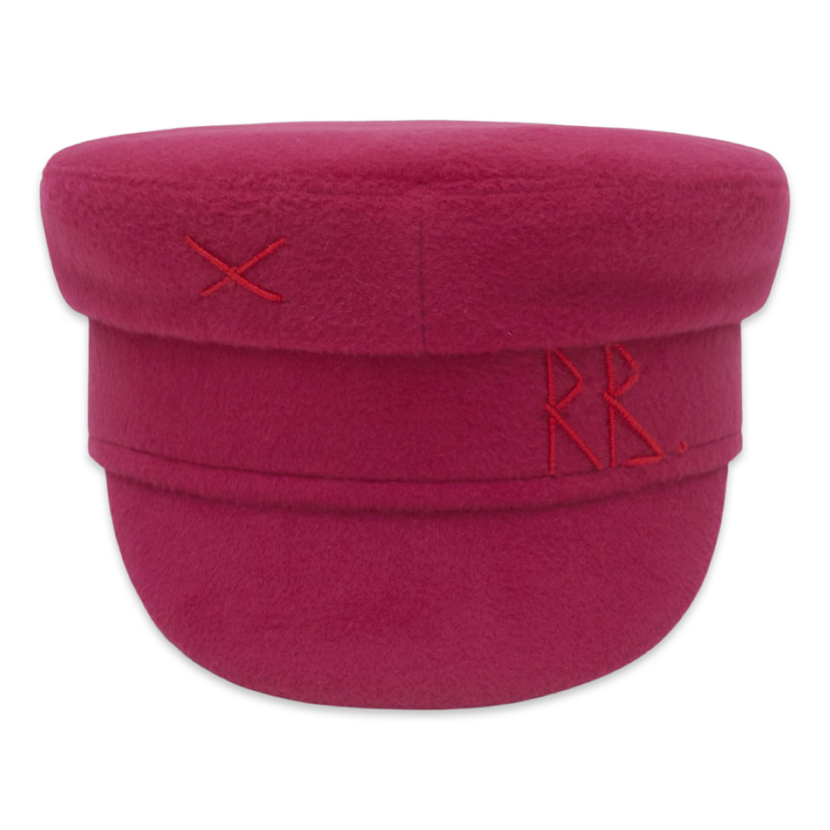 Monogram Embroidered Baker Boy Cap