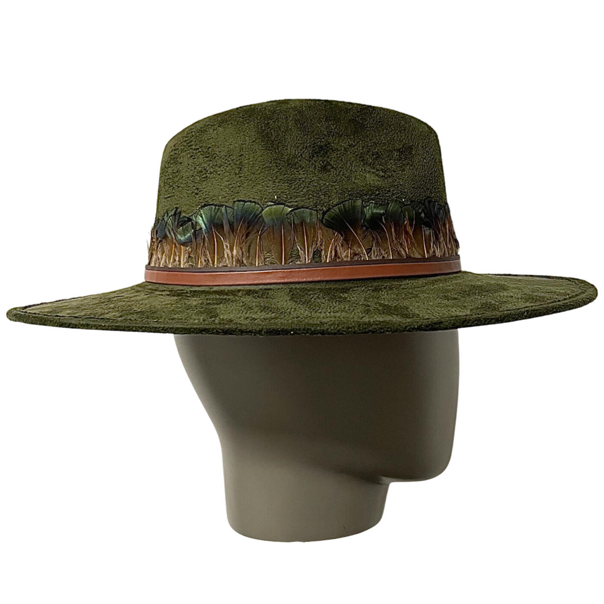 Suede Fedora Hat