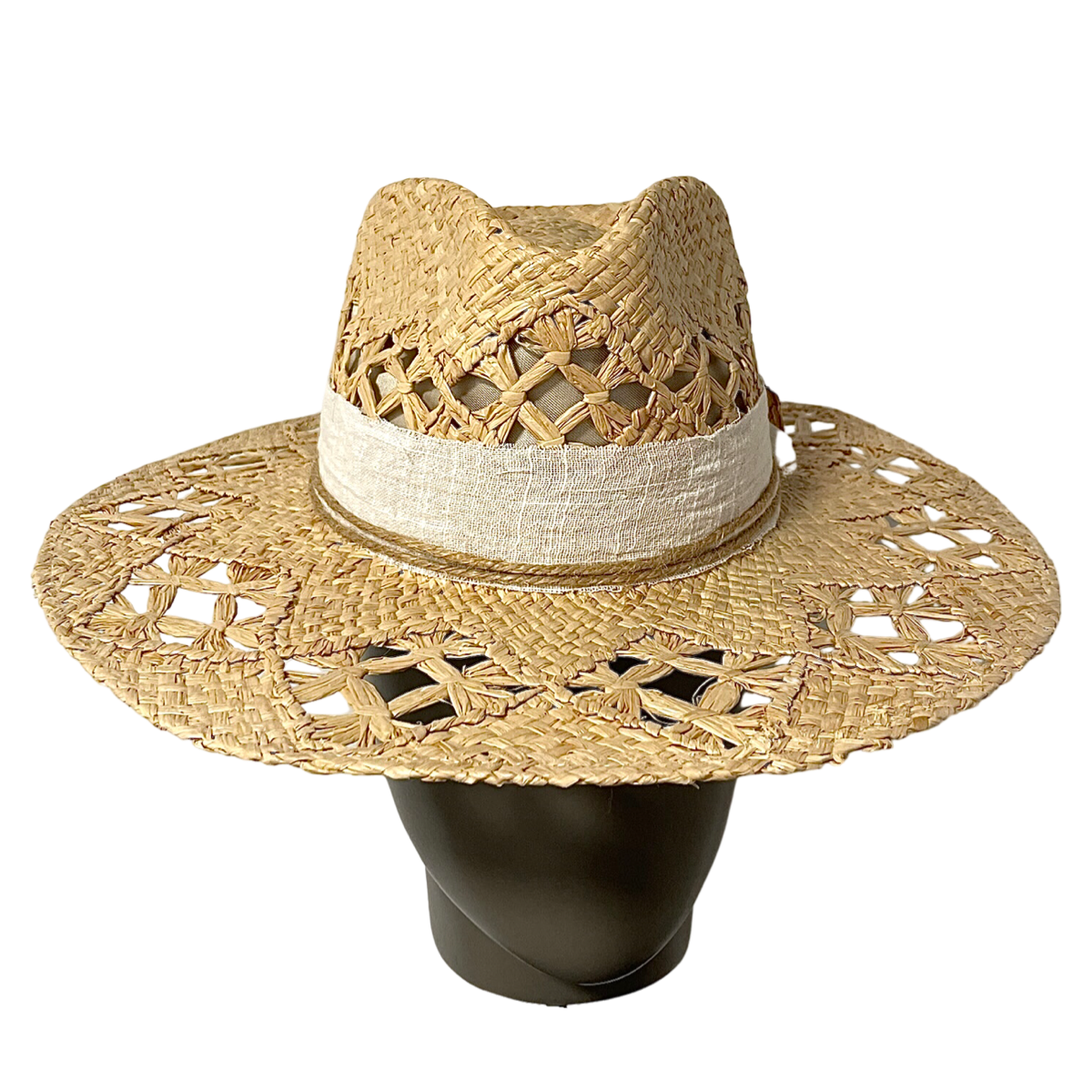 Summer Spirit Raffia Hat