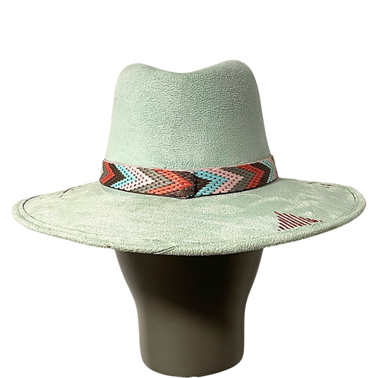 Suede Fedora Hat