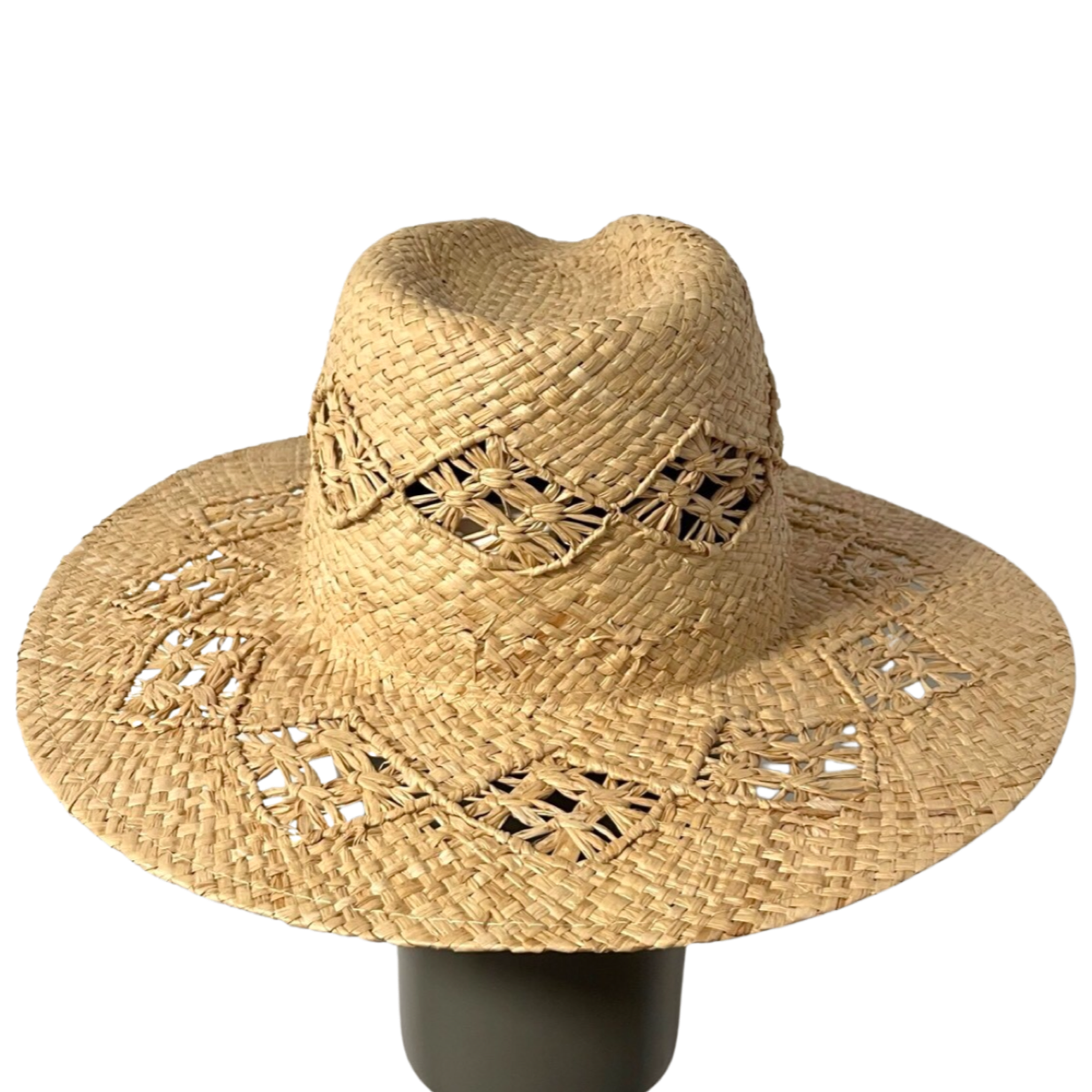 Monogram-embellished Fedora Hat