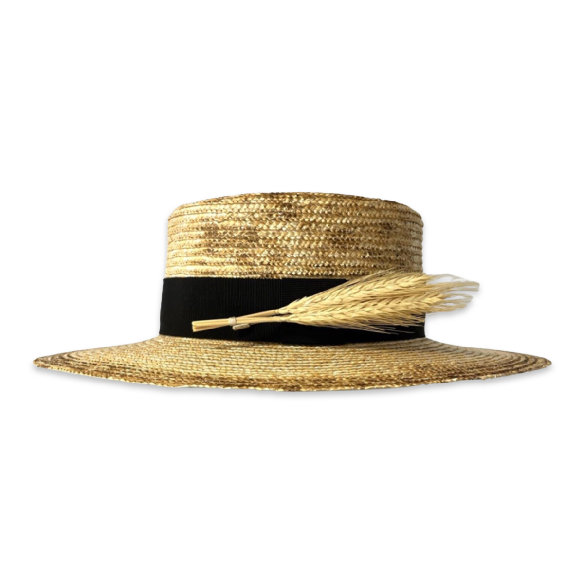 Straw Boater Hat