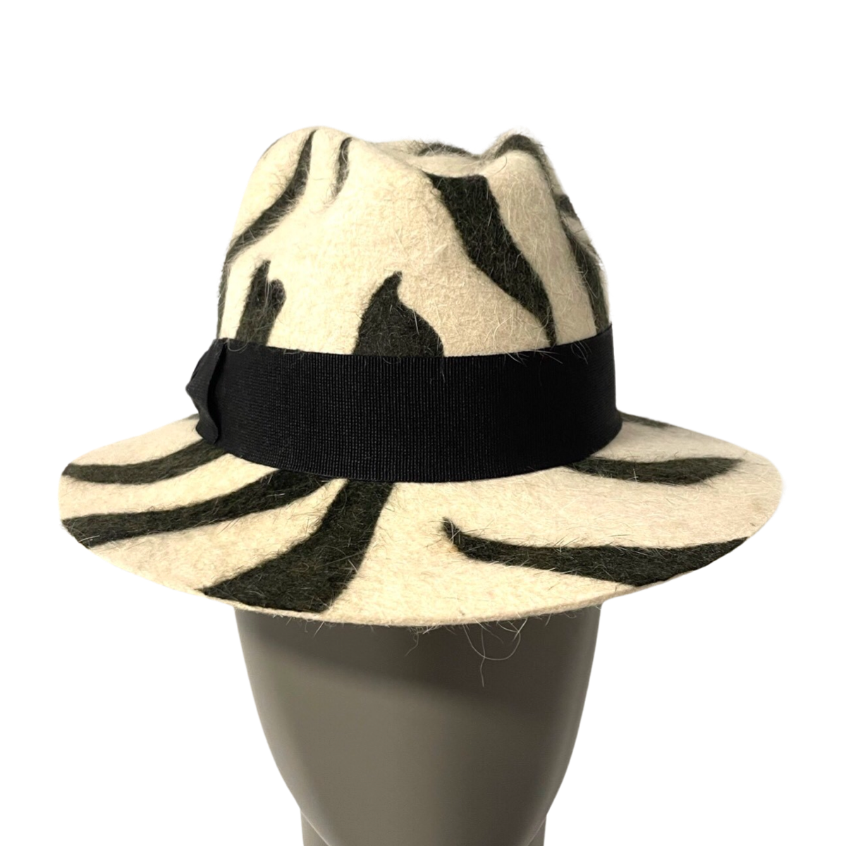 Zebra Fedora Hat