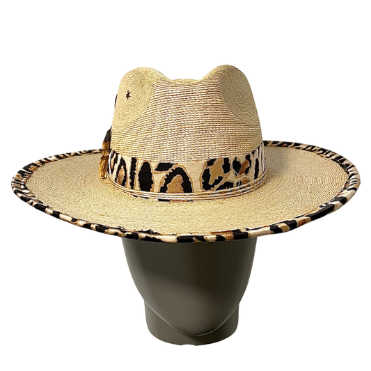 Leopard Palm Hat