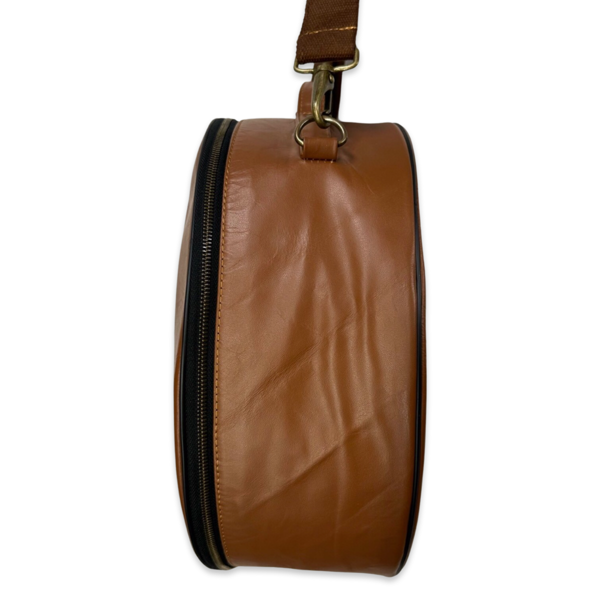 Sheepskin Leather Hat Travel bag