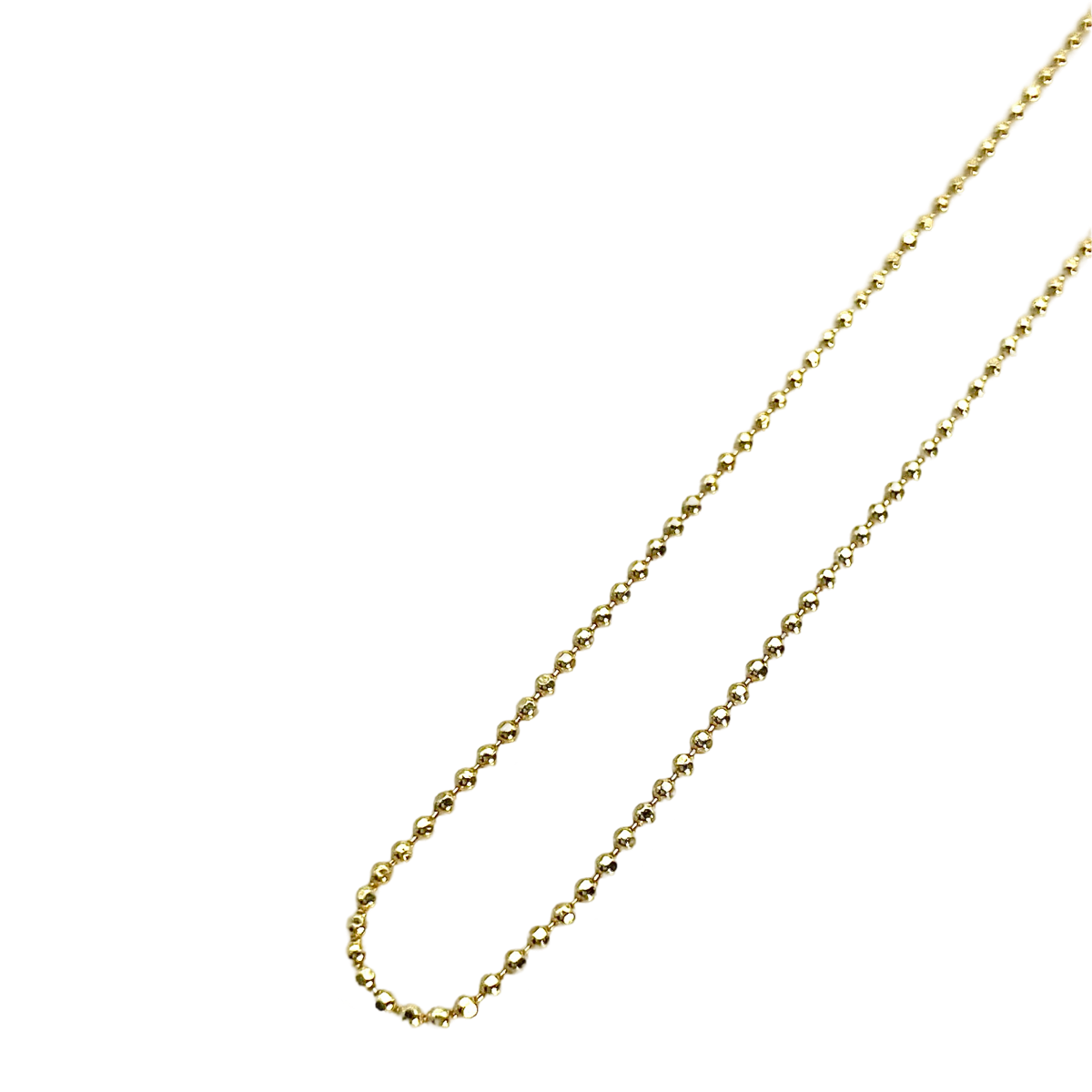 Gold plated silver chain