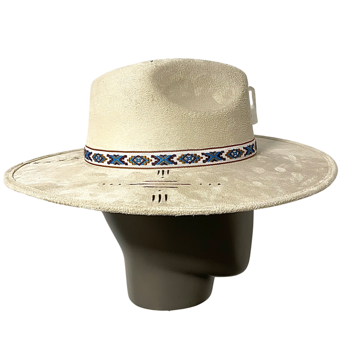 Suede Fedora Hat