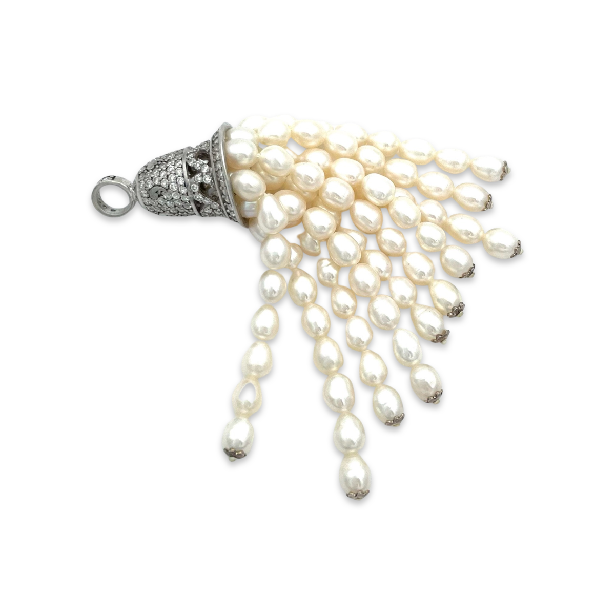 Bead necklace Pearl