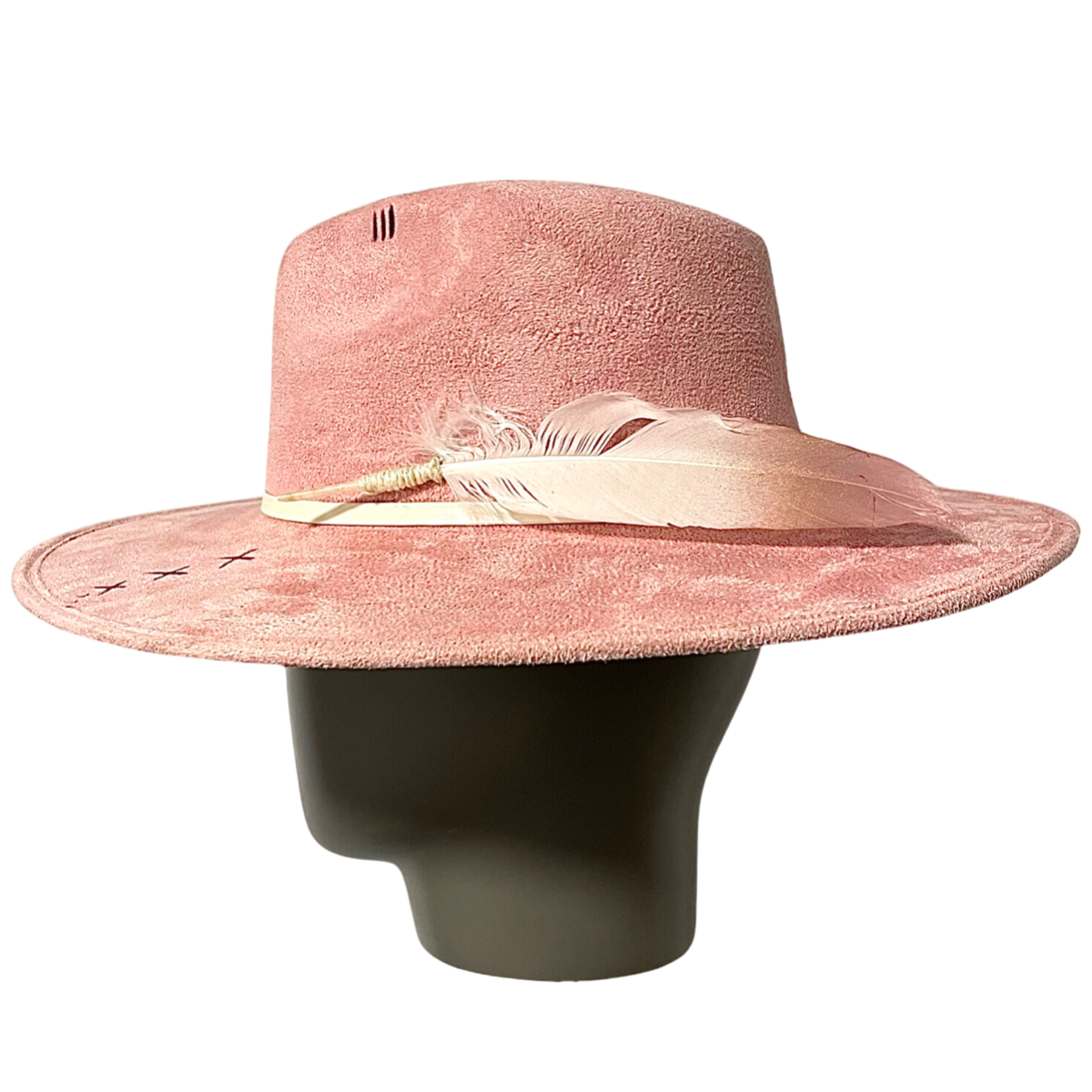 Suede Fedora Hat