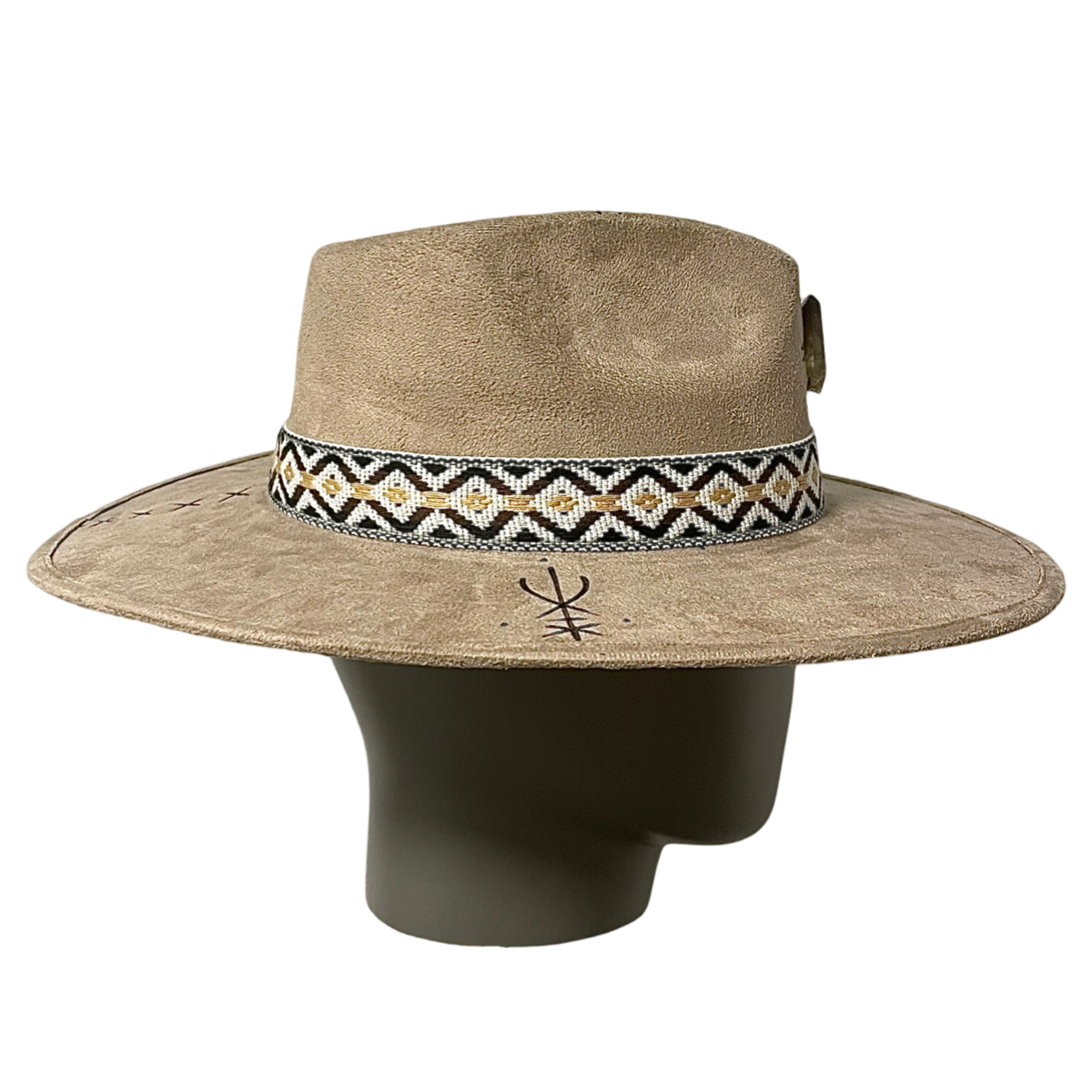 Suede Fedora Hat