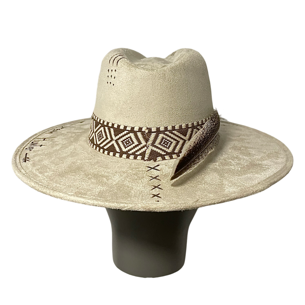 Suede Fedora Hat