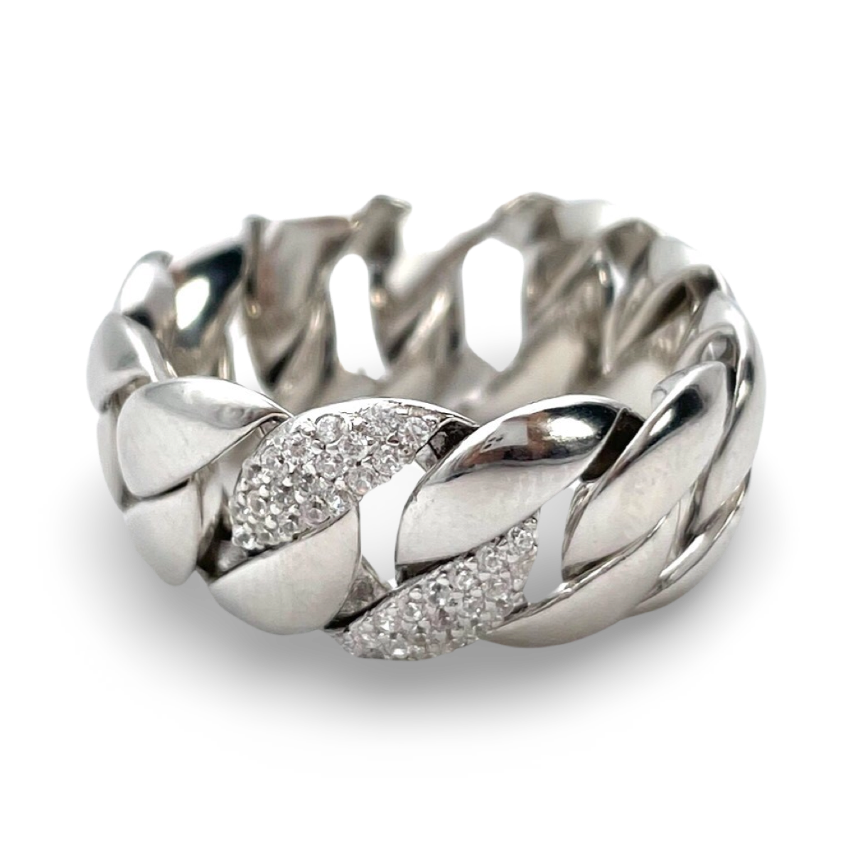 Silver Braided ring