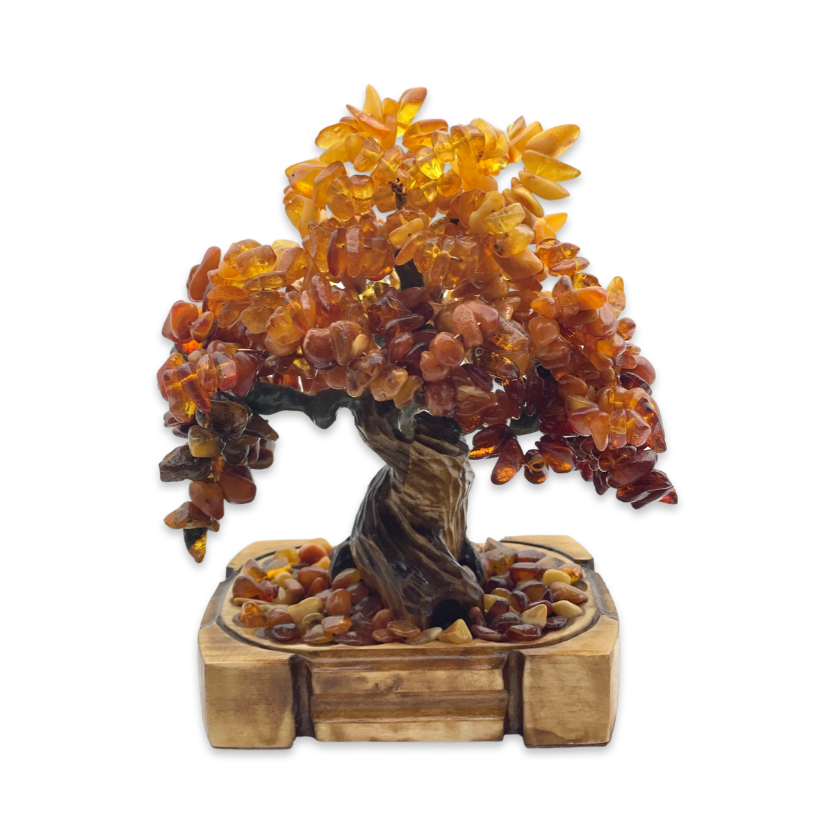 Amber tree bonsai