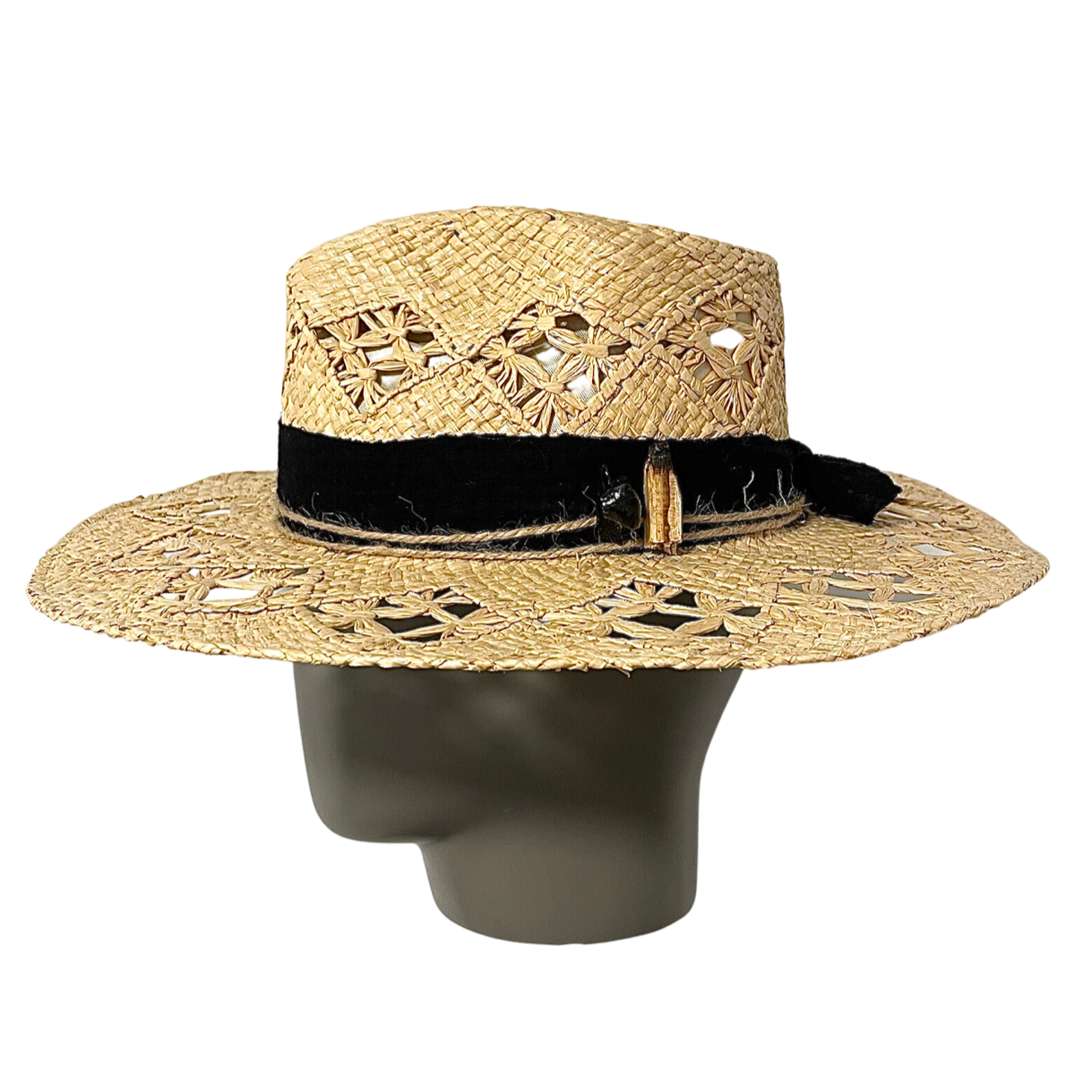 Summer Spirit Raffia Hat