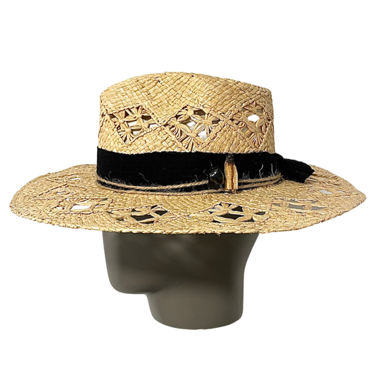 Summer Spirit Raffia Hat