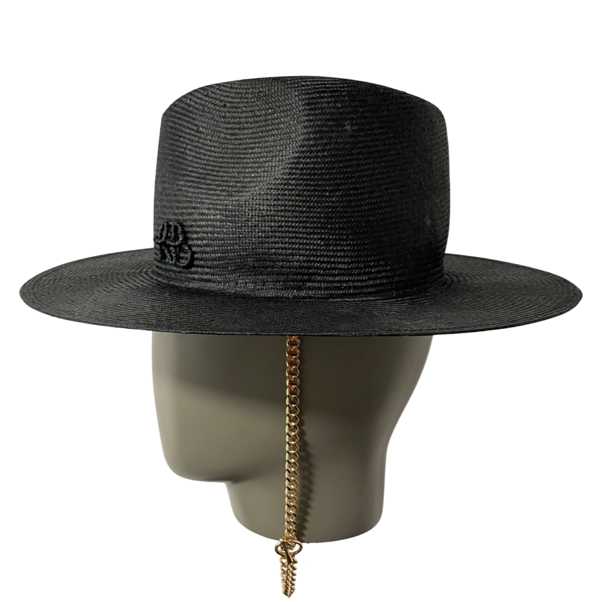 Chain Strap Fedora Hat