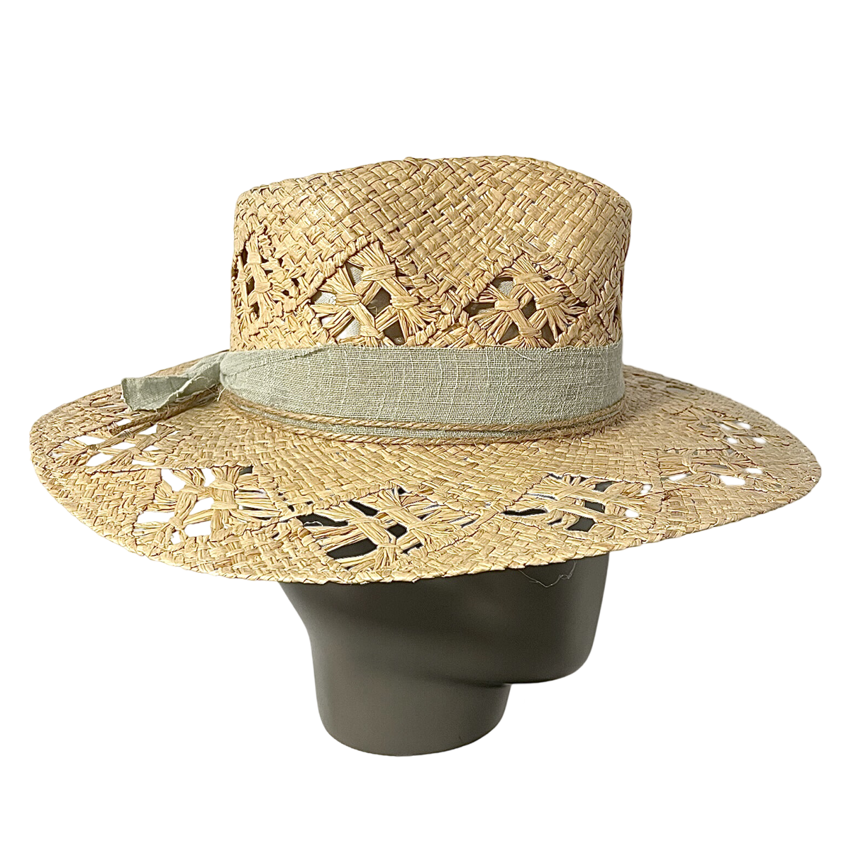 Summer Spirit Raffia Hat