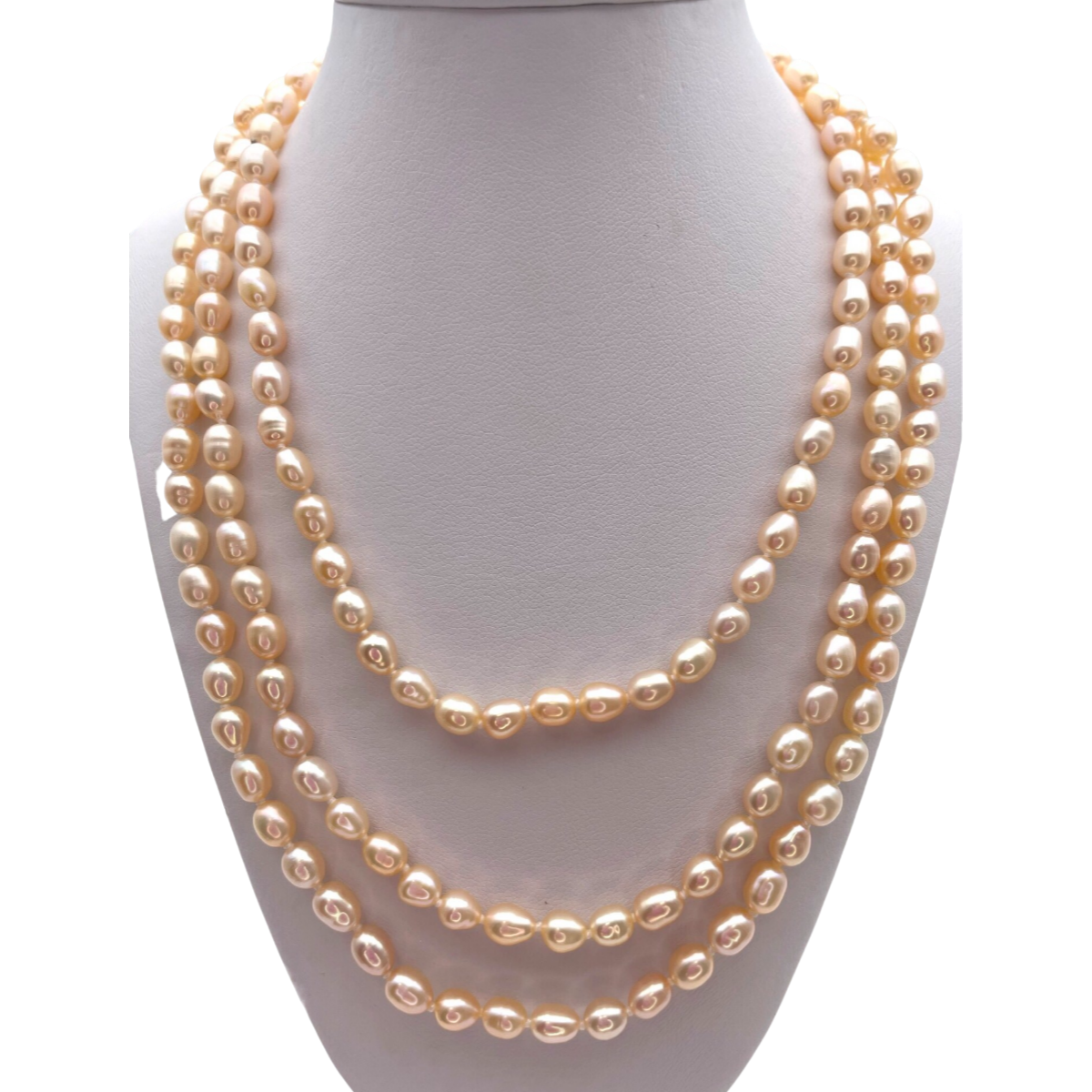 Bead necklace Pearl