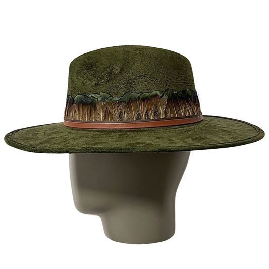 Suede Fedora Hat