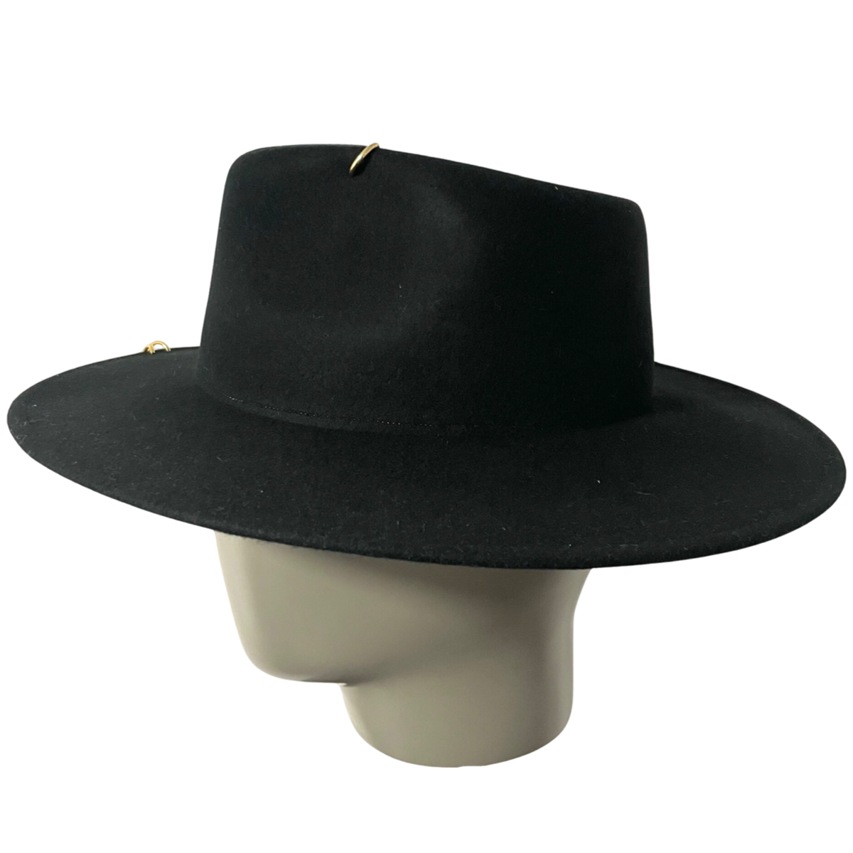 Fedora Hat with Gold details