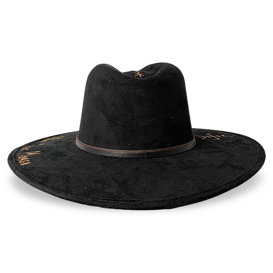 Suede Fedora Hat