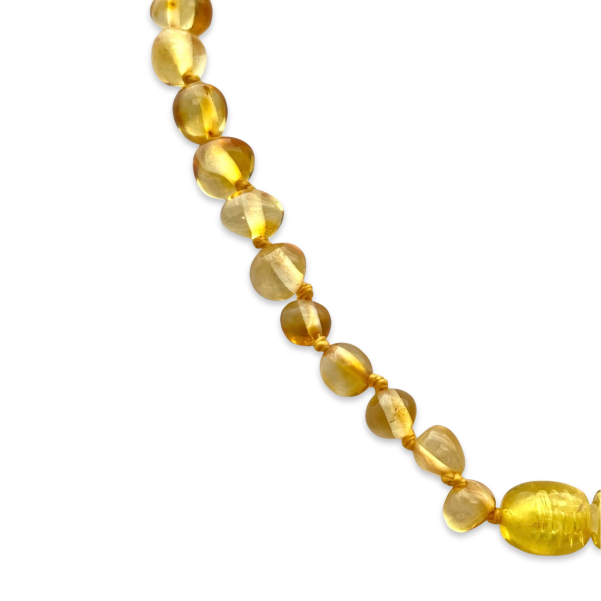 Baby amber beads