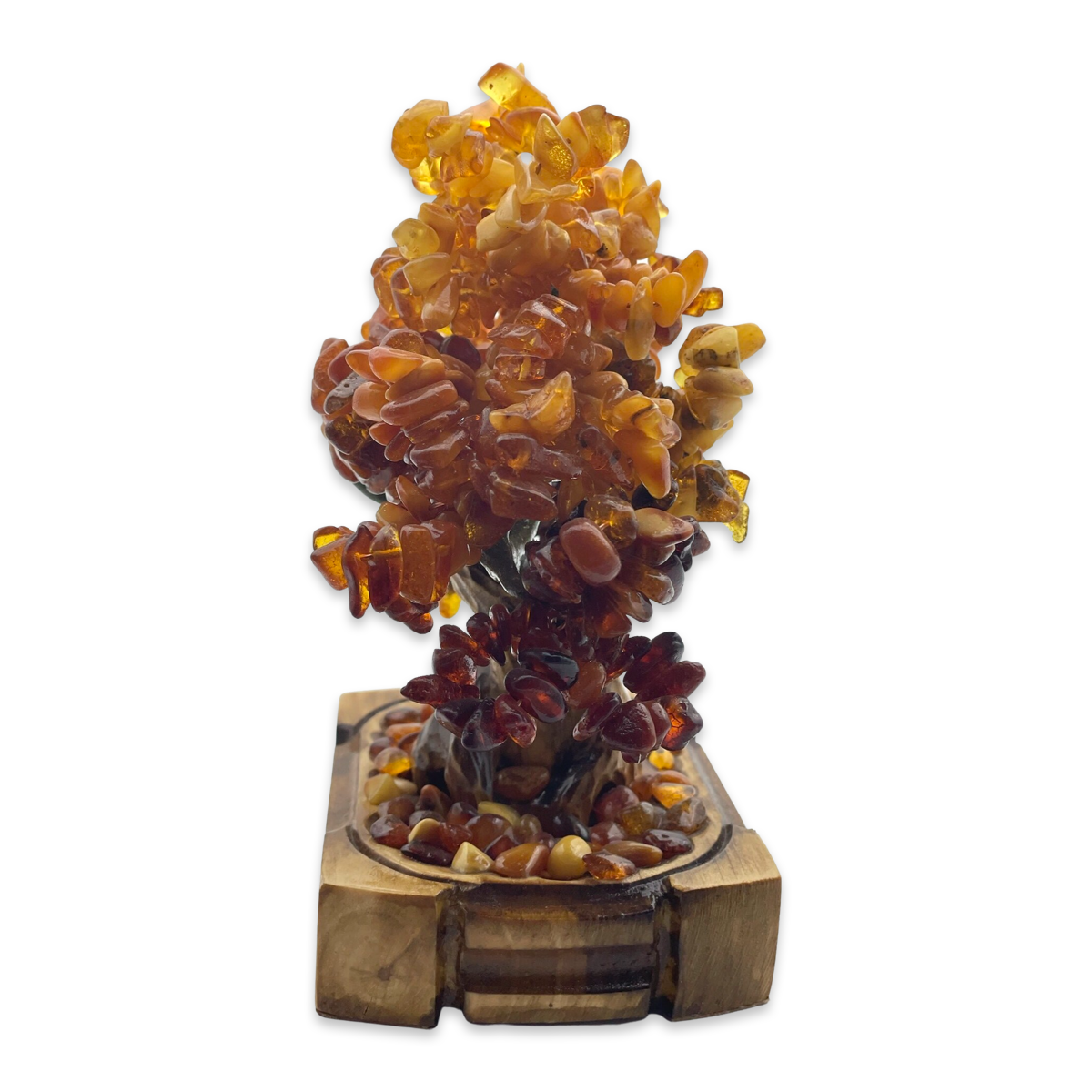 Amber tree bonsai