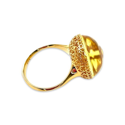 Amber ring