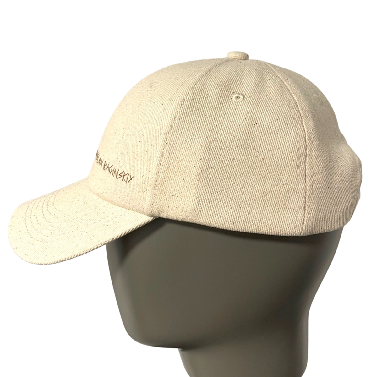 Hand-embroidered Baseball Cap