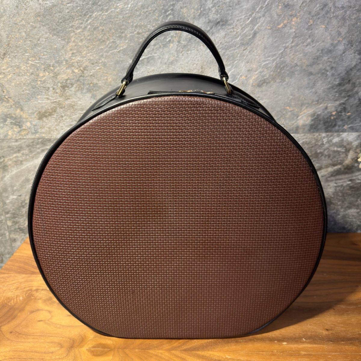 Leather Hat Travel bag