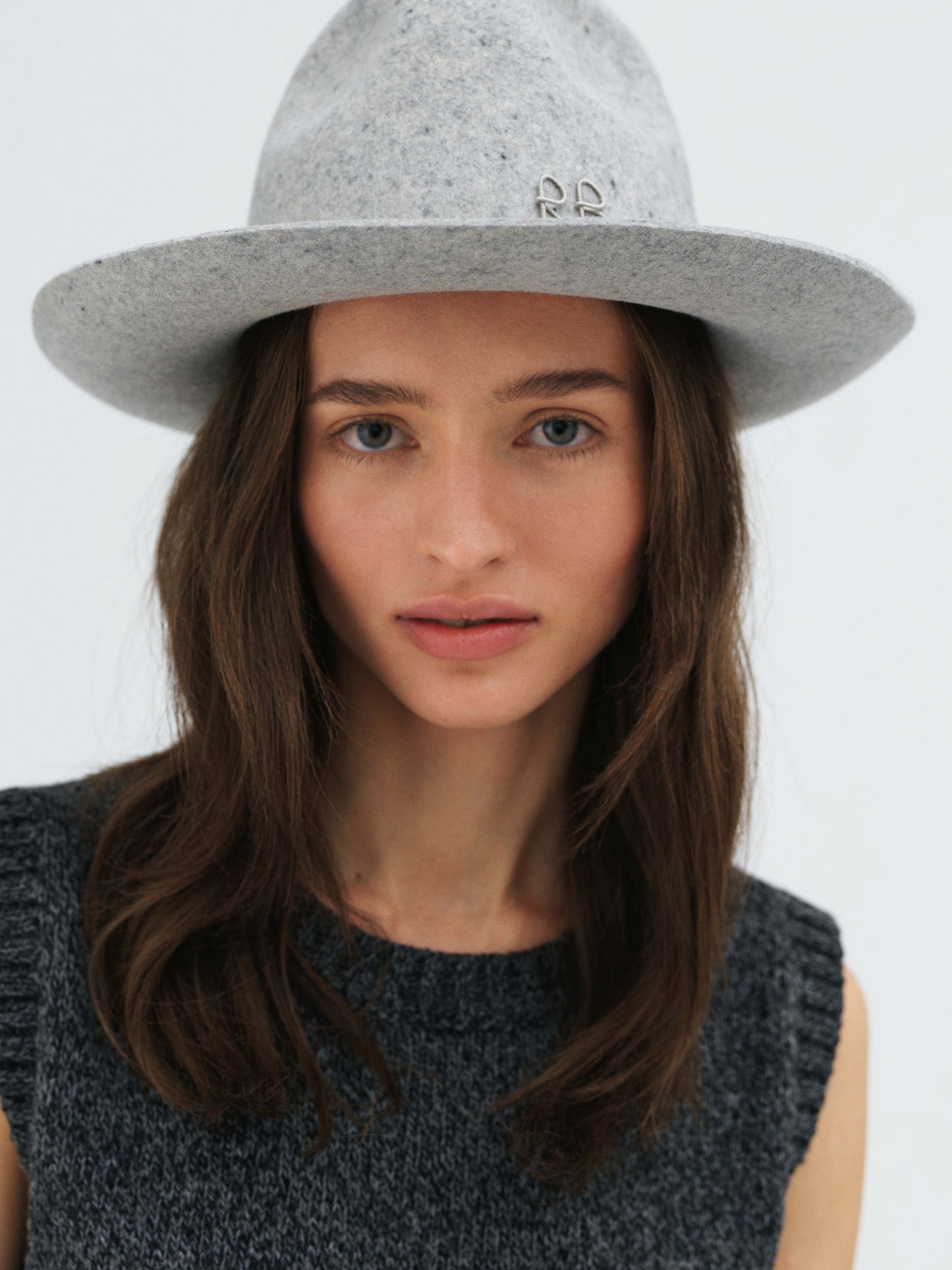 Wool felt fedora hat