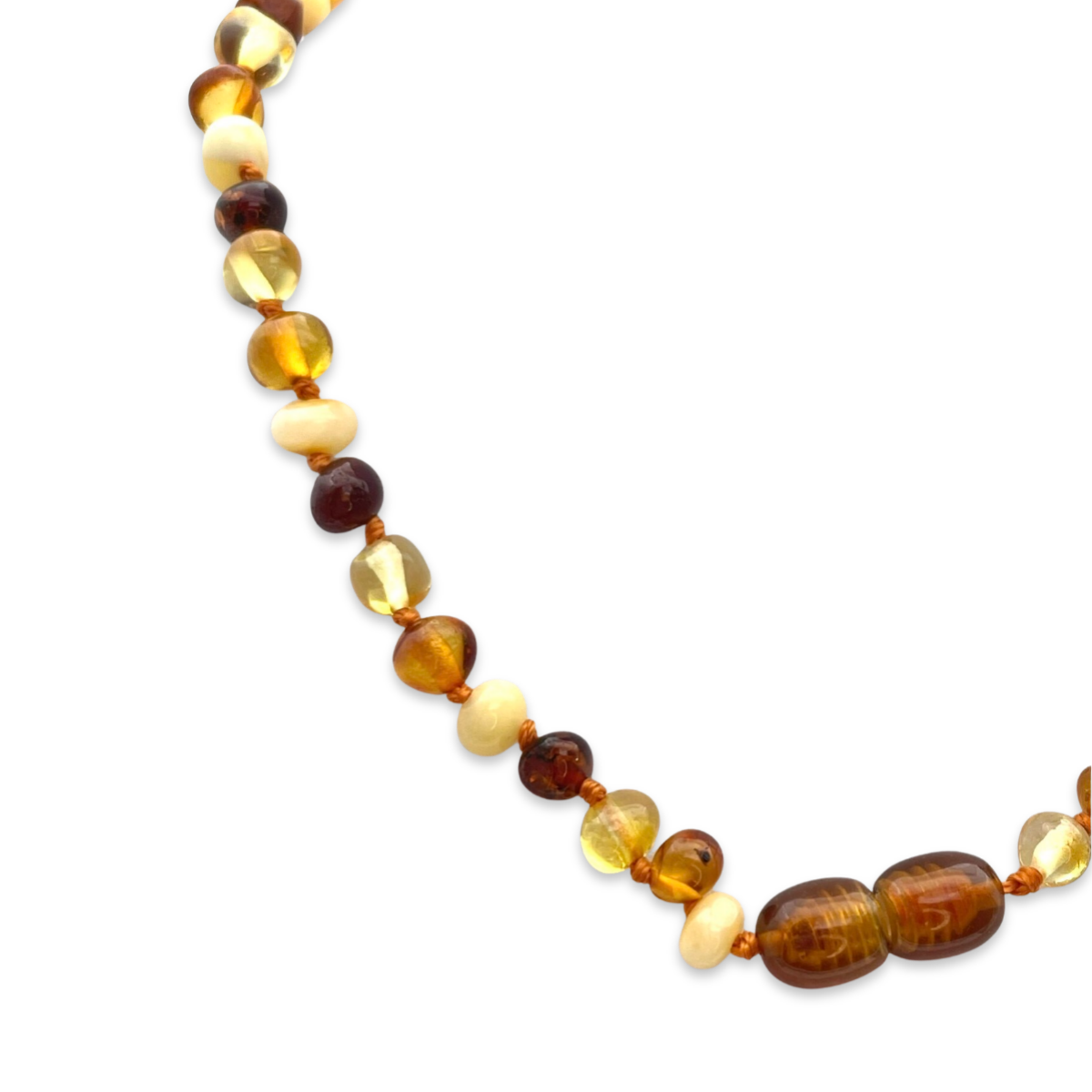 Baby amber beads